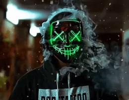 LED Neon Mask LED Neon Mask - Glvtch